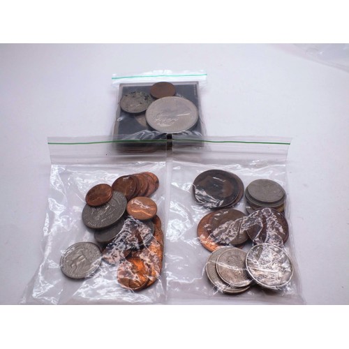 386 - BAG OF OLD COINS