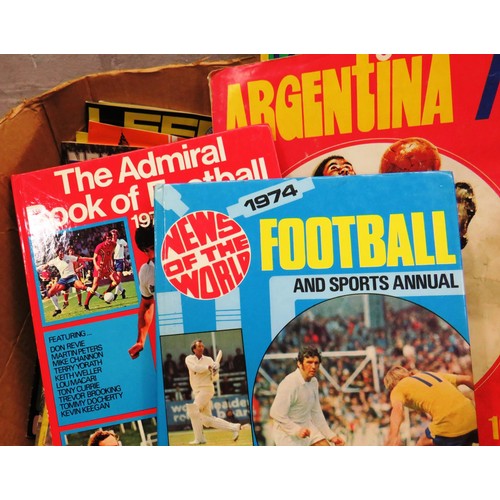 555 - FOOTBALL PROGRAMMES ETC