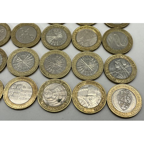 227 - 33X COLLECTABLE £2 COINS INCLUDING KING JAMES BIBLE, MAGNA CARTA, THE MARY ROSE ETC - FACE VALUE OF ... 