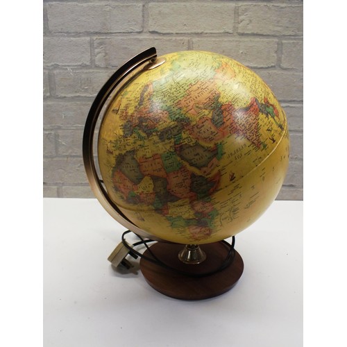 221 - VINTAGE LIGHT UP GLOBE