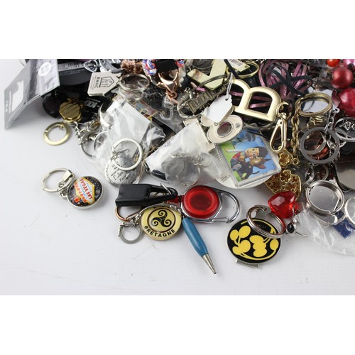 2 - 200+ Assorted KEY RINGS Inc Vintage, Advertising, Charities, Souvenir Etc