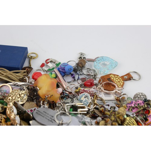 2 - 200+ Assorted KEY RINGS Inc Vintage, Advertising, Charities, Souvenir Etc