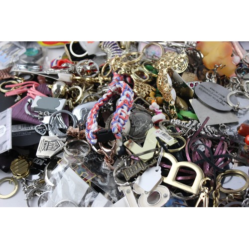 2 - 200+ Assorted KEY RINGS Inc Vintage, Advertising, Charities, Souvenir Etc