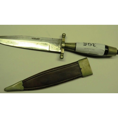 395 - VINTAGE J CULLEL DAGGER AND SWORD