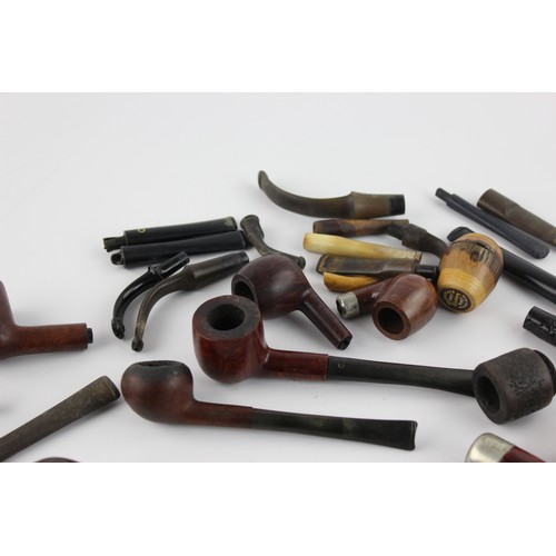 13 - Job Lot of Assorted Vintage SMOKING PIPES / Parts Inc Falcon, Harcastle, Clifton