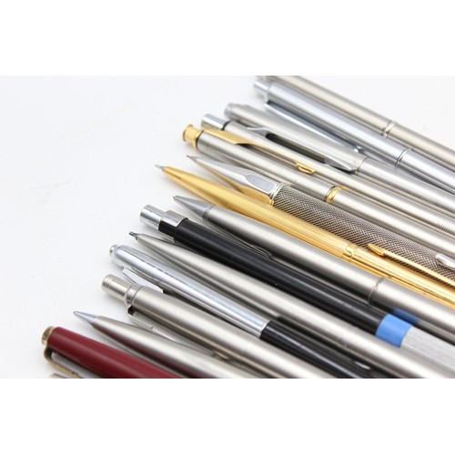 17 - 16 x Assorted PENCILS Inc Vintage, Mechanical, Parker, Rolled Gold, Pentel Etc