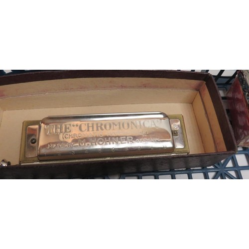 170 - COLLECTION OF VINTAGE HARMONICAS