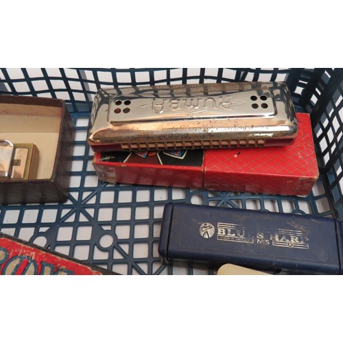 170 - COLLECTION OF VINTAGE HARMONICAS