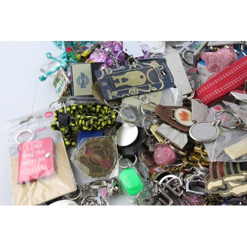 42 - 200+ Assorted KEY RINGS Inc Vintage, Advertising, Charities, Souvenir Etc