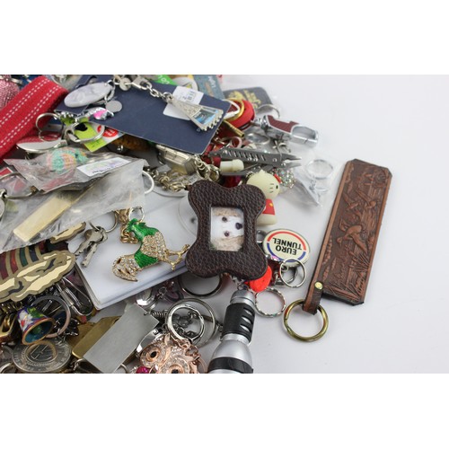 42 - 200+ Assorted KEY RINGS Inc Vintage, Advertising, Charities, Souvenir Etc