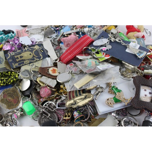 42 - 200+ Assorted KEY RINGS Inc Vintage, Advertising, Charities, Souvenir Etc