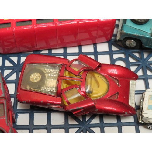 174 - PLAY WORN DINKY AND CORGI DIECAST