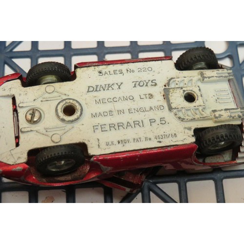 174 - PLAY WORN DINKY AND CORGI DIECAST