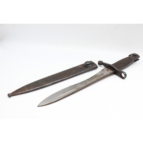 69 - SPANISH Bolo Baronet with Scabbard Marked 7005