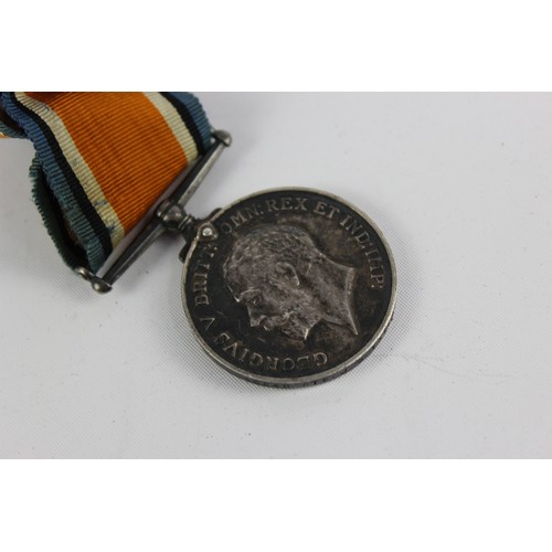 73 - 2 x WW1 Medals with Original Ribbons Named Inc War, Victory