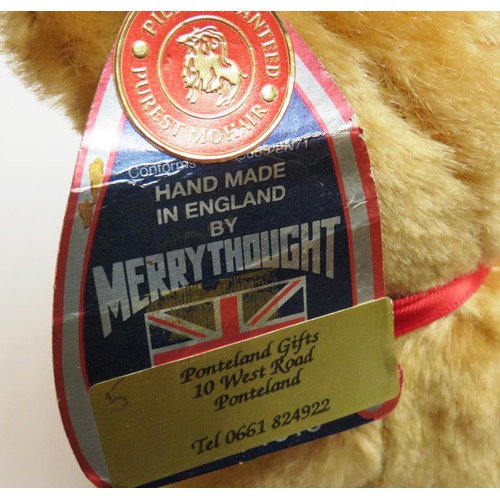 190 - MERRYTHOUGHT TEDDY WITH TAGS