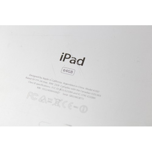 81 - 3 x Assorted APPLE Ipads Touchscreen Tablets Inc First Generation, Ipad 2 Etc