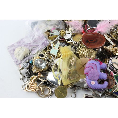 90 - 200+ Assorted KEY RINGS Inc Vintage, Advertising, Charities, Souvenir Etc