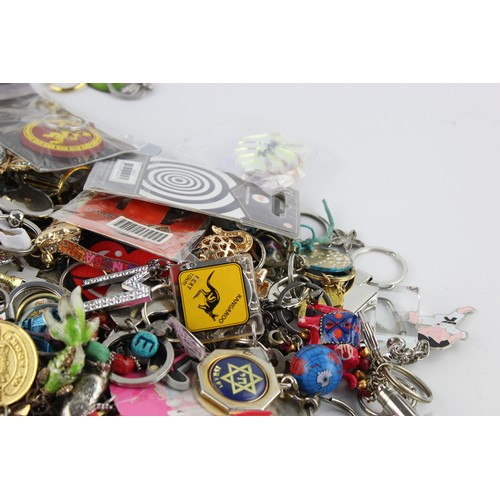 90 - 200+ Assorted KEY RINGS Inc Vintage, Advertising, Charities, Souvenir Etc