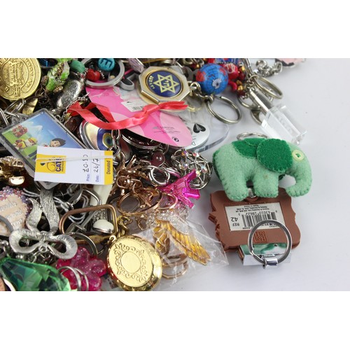 90 - 200+ Assorted KEY RINGS Inc Vintage, Advertising, Charities, Souvenir Etc