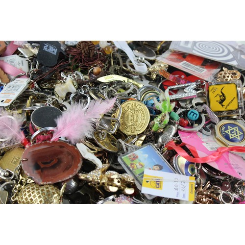 90 - 200+ Assorted KEY RINGS Inc Vintage, Advertising, Charities, Souvenir Etc