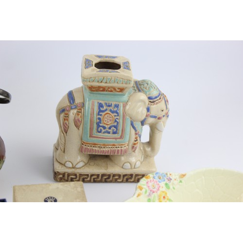 97 - Job Lot Antique / Vintage Pottery Items Inc. Carlton Ware, Coalport, Caverswall