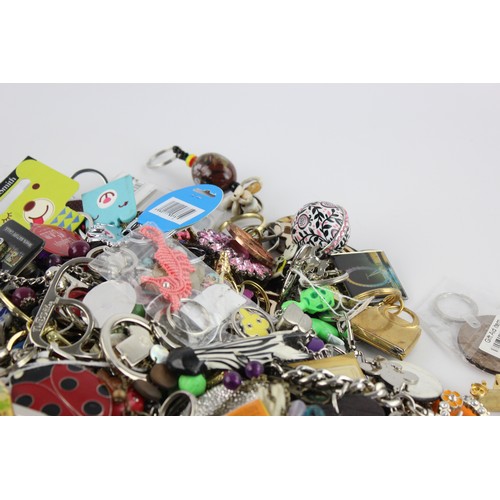 115 - 200+ Assorted KEY RINGS Inc Vintage, Advertising, Charities, Souvenir Etc