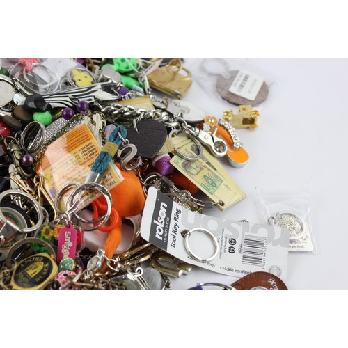 115 - 200+ Assorted KEY RINGS Inc Vintage, Advertising, Charities, Souvenir Etc