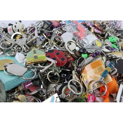 115 - 200+ Assorted KEY RINGS Inc Vintage, Advertising, Charities, Souvenir Etc