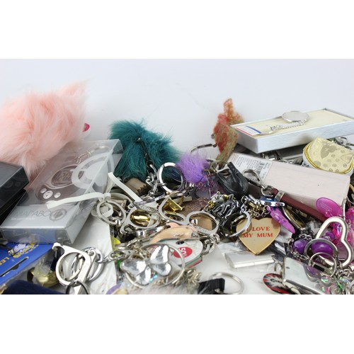 129 - 200+ Assorted KEY RINGS Inc Vintage, Advertising, Charities, Souvenir Etc