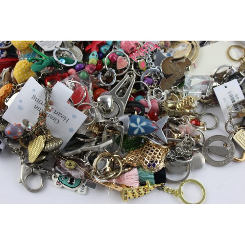 139 - 200+ Assorted KEY RINGS Inc Vintage, Advertising, Charities, Souvenir Etc