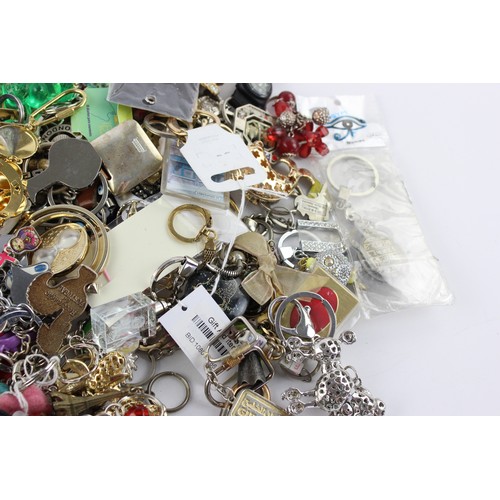 139 - 200+ Assorted KEY RINGS Inc Vintage, Advertising, Charities, Souvenir Etc