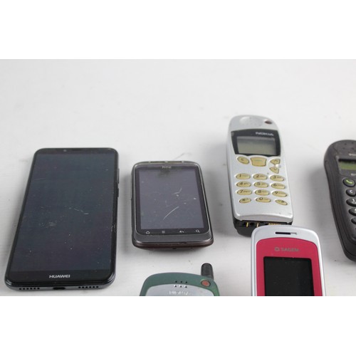 141 - 25 x Assorted MOBILE PHONES Inc Vintage, Smart Phone, Touch Screen, Camera Etc