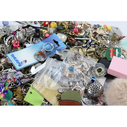 149 - 200+ Assorted KEY RINGS Inc Vintage, Advertising, Charities, Souvenir Etc