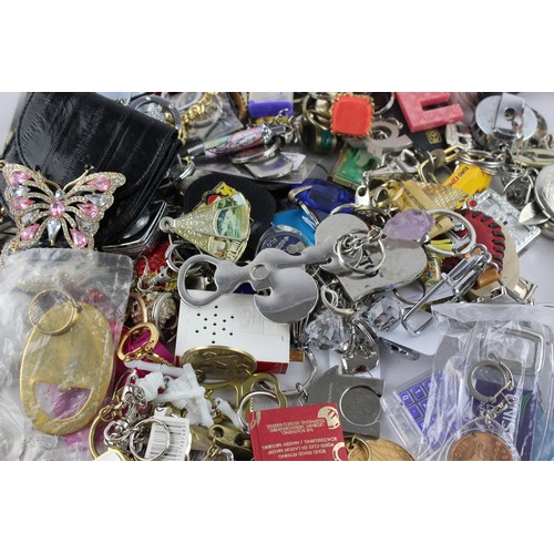 151 - 200+ Assorted KEY RINGS Inc Vintage, Advertising, Charities, Souvenir Etc