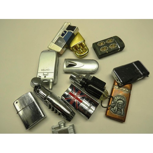 401 - COLLECTION OF NOVELTY LIGHTERS