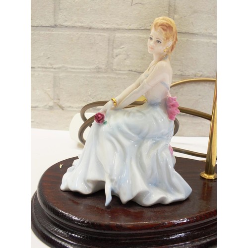 352 - COALPORT LADIES OF FASHION GAIL LAMP