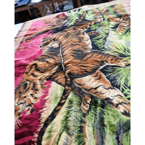 423 - VINTAGE TIGER RUG