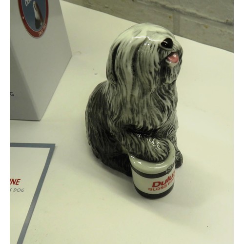 428 - ROYAL DOULTON DULUX DOG C/W COA