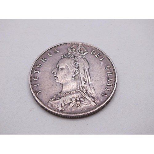 375 - 1891 HALF CROWN