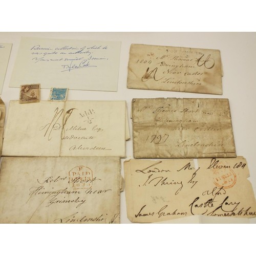 439 - COLLECTION OF 18TH AND 19TH CENTURY LETTERS