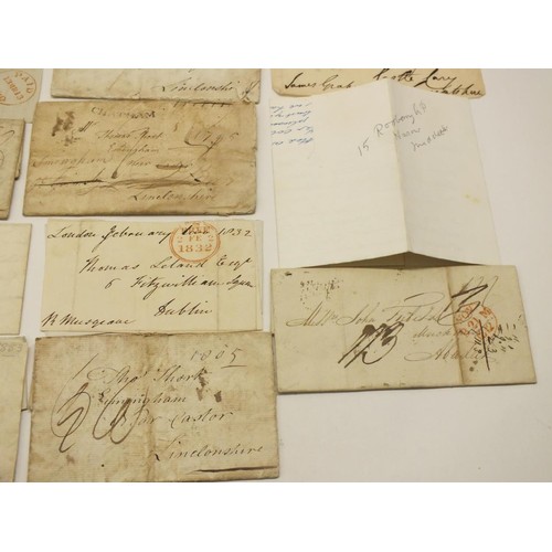 439 - COLLECTION OF 18TH AND 19TH CENTURY LETTERS