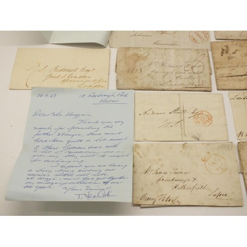 439 - COLLECTION OF 18TH AND 19TH CENTURY LETTERS