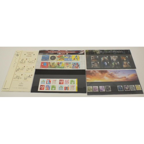 445 - ASSORTMENT OF ROYAL MAIL MINT STAMP PACKS WITH FACE VALUE OF £37.86