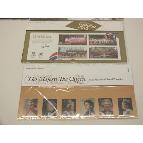 449 - ASSORTMENT OF ROYAL MAIL MINT STAMP PACKS WITH FACE VALUE OF £39.98