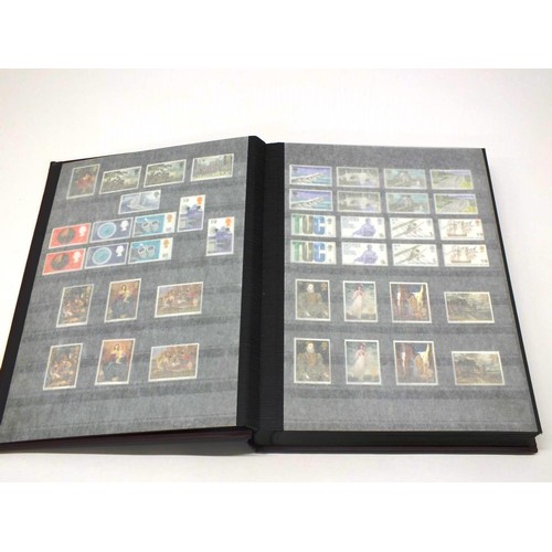 452 - GB MINT HIGH VALUE & USED STAMP STOCK BOOK