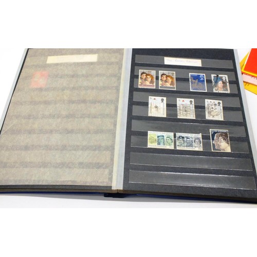 453 - GB USED STAMP STOCK BOOK - VICTORIA ONWARDS