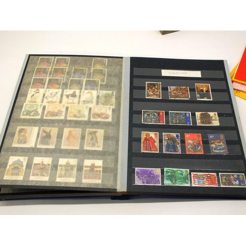 453 - GB USED STAMP STOCK BOOK - VICTORIA ONWARDS