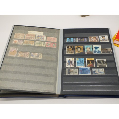 453 - GB USED STAMP STOCK BOOK - VICTORIA ONWARDS