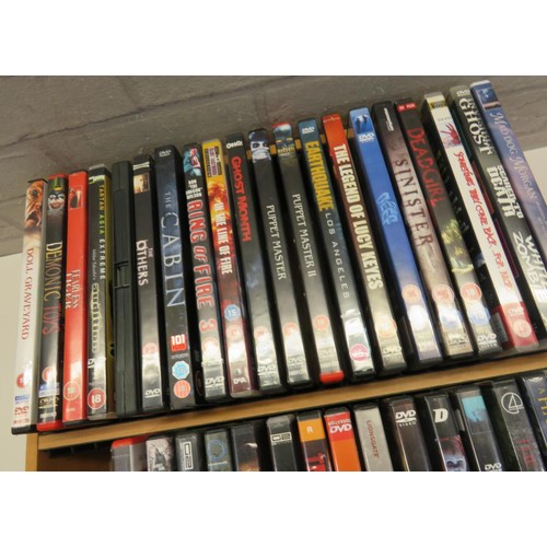 549 - COLLECTION OF HORROR DVDS